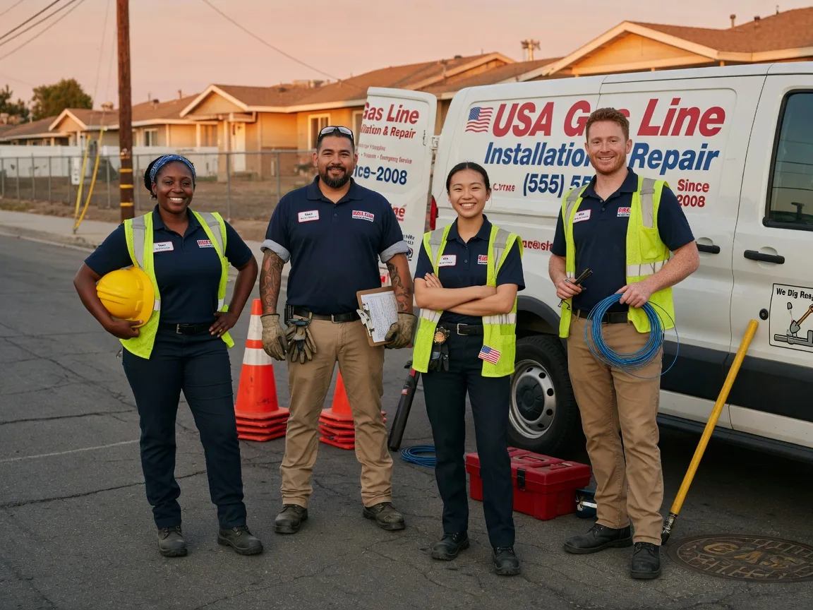 Gas Line Installation company in Lake City, KS